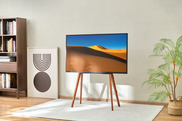 Изображение товара Стойка для ТВ/аппаратуры Cactus CS-ST3644BKWN (черный/орех)