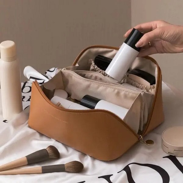 Косметичка Kristaller Charm Suitcase / 25063 (терракотовый)