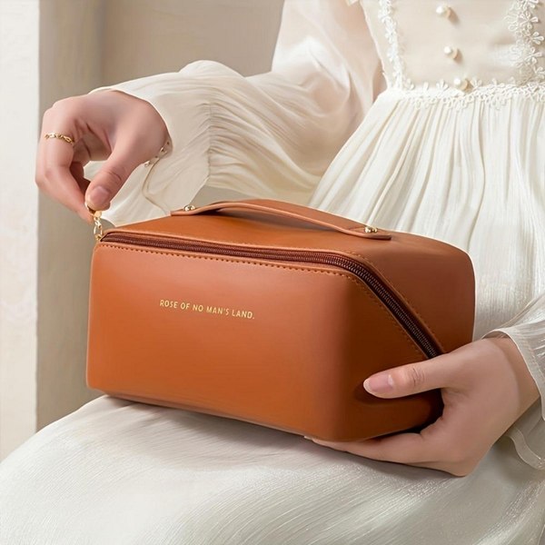 Косметичка Kristaller Charm Suitcase / 25063 (терракотовый)