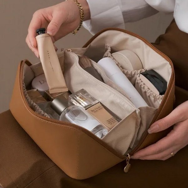 Косметичка Kristaller Charm Suitcase / 25063 (терракотовый)