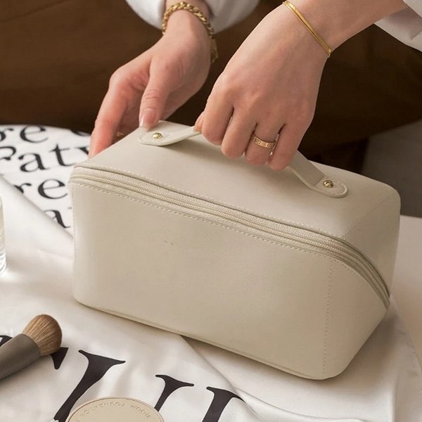 Косметичка Kristaller Charm Suitcase / 25064 (кремовый)