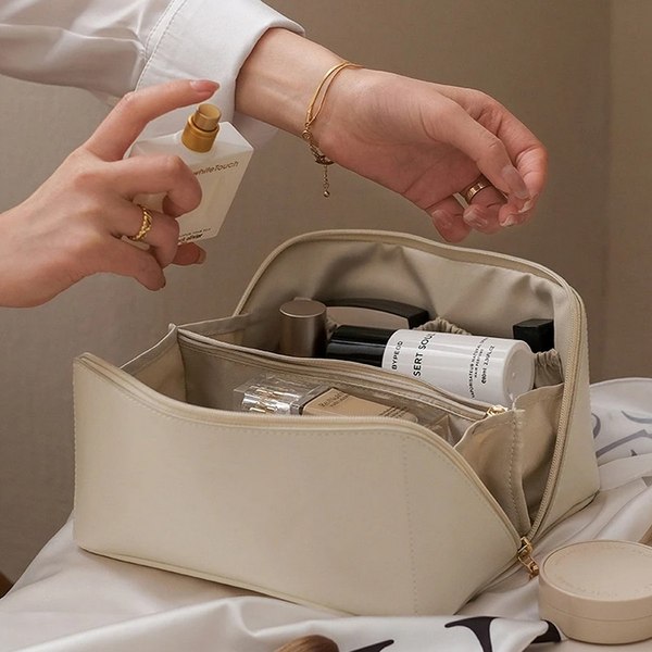 Косметичка Kristaller Charm Suitcase / 25064 (кремовый)