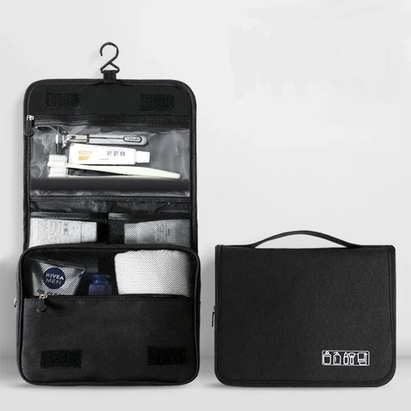 Косметичка Kristaller Travel Hook Classic / 25104 (черный)