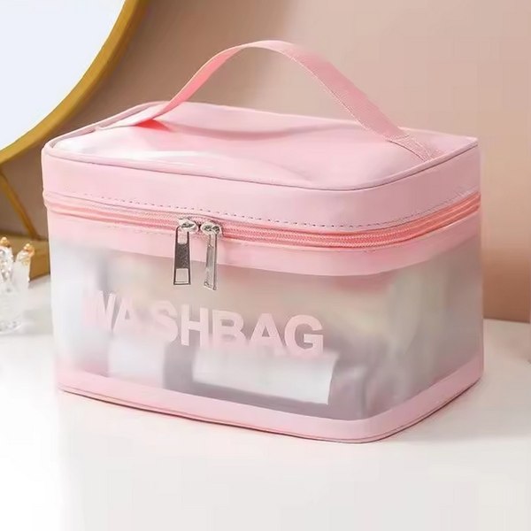 Косметичка Kristaller Washbag Suitcase / 25085 (розовый)