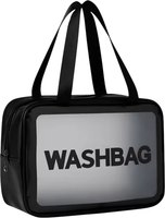 Косметичка Kristaller Washbag Rectangular Big / 25071 (черный) - 