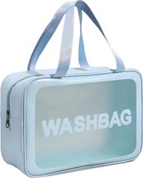 Косметичка Kristaller Washbag Rectangular Big / 25074 (голубой) - 