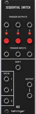 

Модуль фильтров для синтезатора, 962 Sequential Switch