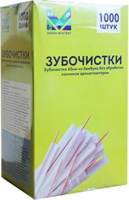 

Зубочистки, Green Mystery 101032