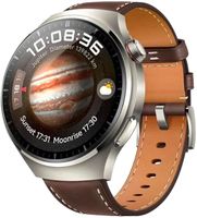 Умные часы Huawei Watch 4 Pro MDS-AL00 / 55020APB (коричневый, кожаный ремешок) - 