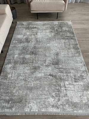 Коврик Radjab Carpet Порто HL708 Прямоугольник 11780RK (0.8x1.5, Grey)