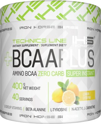 Аминокислоты BCAA IHS Plus (400г, лимон)