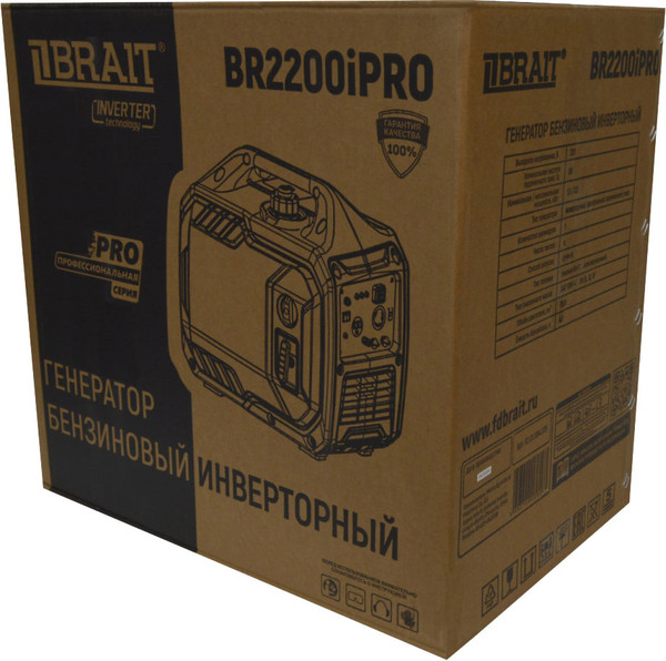 Изображение товара Инверторный генератор Brait BR2200iPRO