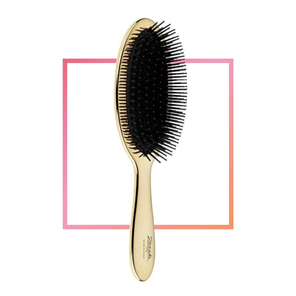 Расческа-массажер Janeke Superbrush Limited Edition AUSP22 (золото/черный) — фото 4
