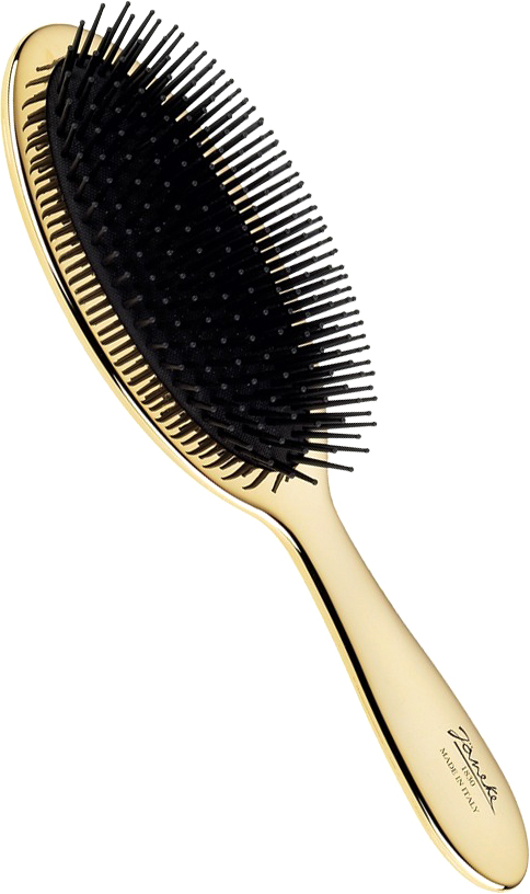 Расческа-массажер Janeke Superbrush Limited Edition AUSP22 (золото/черный)