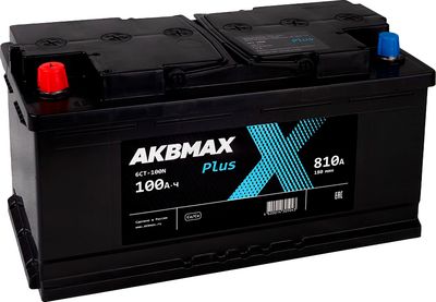 Автомобильный аккумулятор AKBMAX L Plus 100L L5 (100 А/ч)