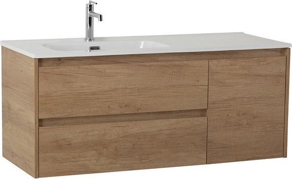 Купить Тумба с умывальником BelBagno KRAFT-1200-2C-1A-SO-RNN-L + BB1000ETL-L в Минске