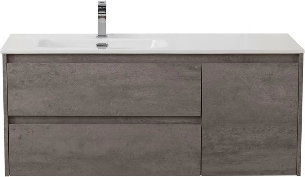 Тумба с умывальником BelBagno KRAFT-1000-2C-1A-SO-CG-L + BB1000ETL-L