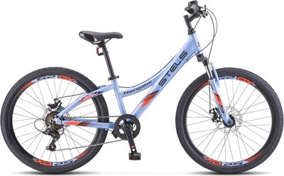 Велосипед STELS Navigator-430 MD 24 (11.5, голубой, разобранный, в коробке) - 