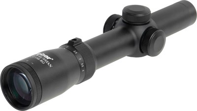 Оптический прицел Veber Black Russian 1-4x24 TSS RG - 