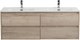 Тумба с умывальником BelBagno KRAFT-1200-4C-SO-2-RGB + BB1200-2-ETL - 