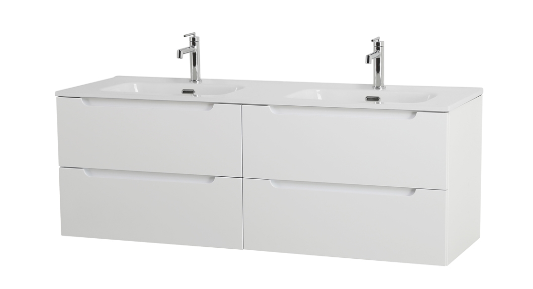 Тумба с умывальником BelBagno ETNA-1400-4C-SO-2-BL + BB1200-2-ETL