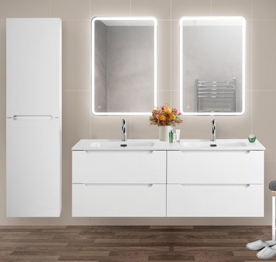 Тумба с умывальником BelBagno ETNA-1400-4C-SO-2-BL + BB1200-2-ETL