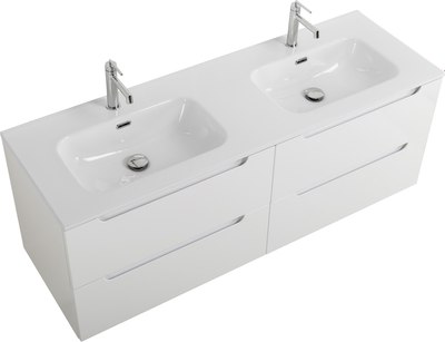 Тумба с умывальником BelBagno ETNA-1400-4C-SO-2-BL + BB1200-2-ETL