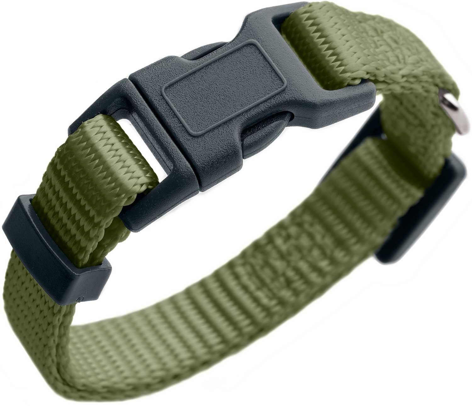 Ошейник HUNTER Collar London VB mini / 69182 (XXS-XS, оливковый) — фото 2