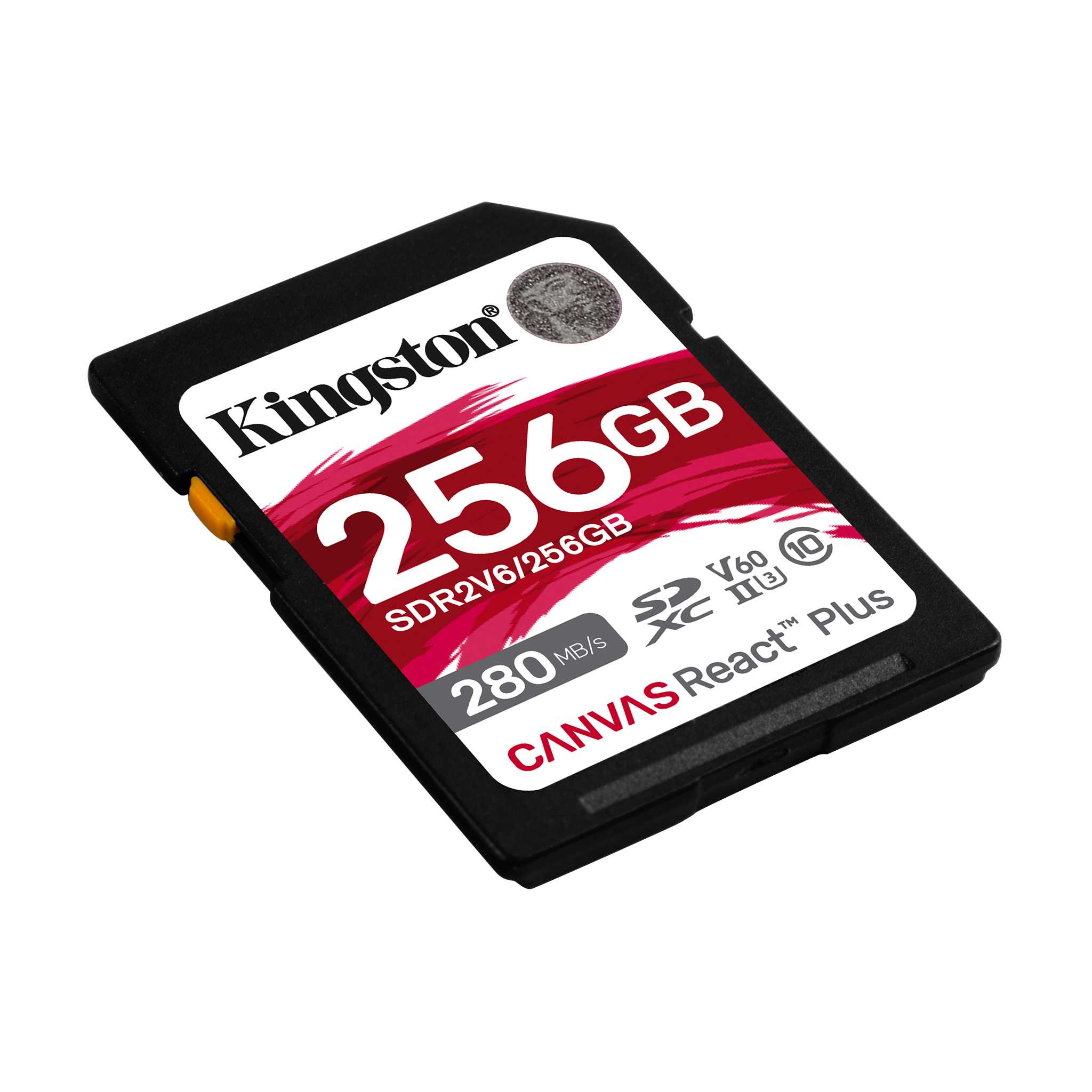 Карта памяти Kingston Canvas React Plus SDXC UHS-II 256GB (SDR2V6/256GB)