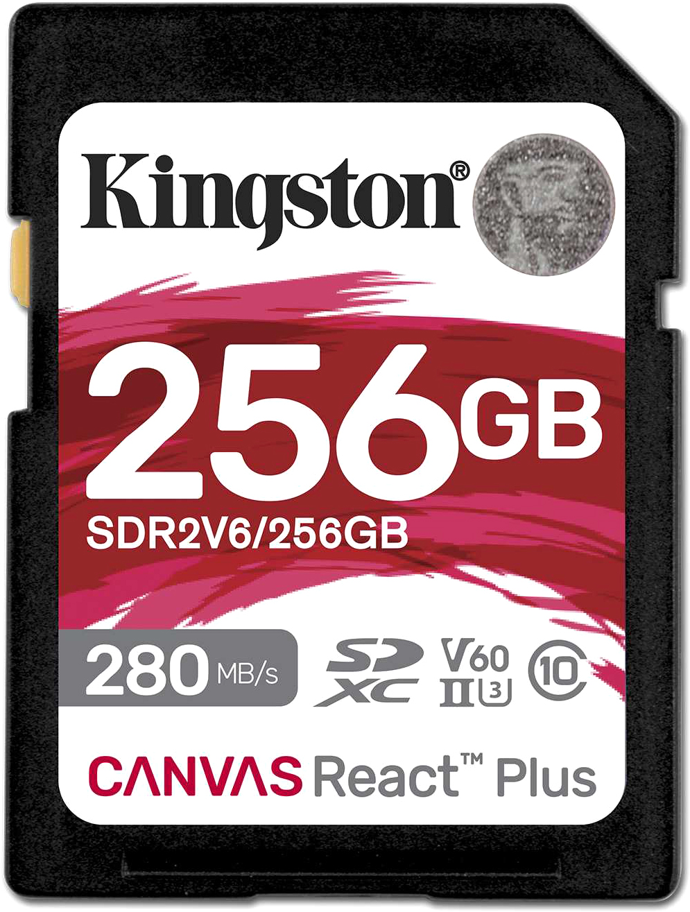 Карта памяти Kingston Canvas React Plus SDXC UHS-II 256GB (SDR2V6/256GB)