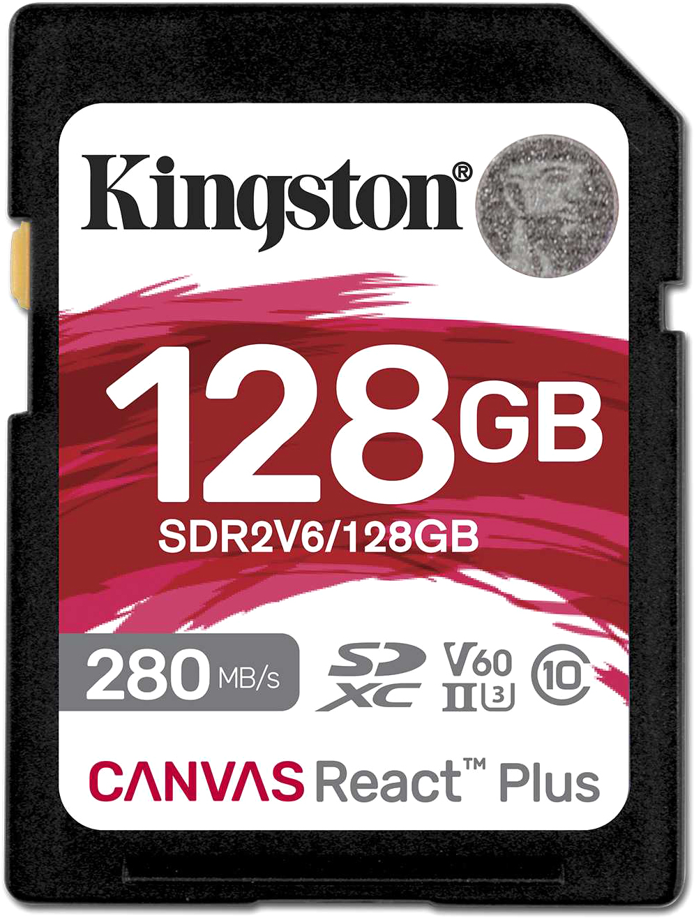 Карта памяти Kingston Canvas React Plus SDXC UHS-II 128GB (SDR2V6/128GB)