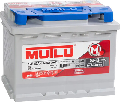 Автомобильный аккумулятор Mutlu L+ Calcium 60L L2 (60 А/ч) -