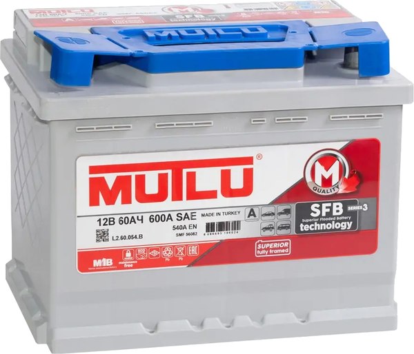 Автомобильный аккумулятор Mutlu L+ Calcium 60L L2 (60 А/ч)