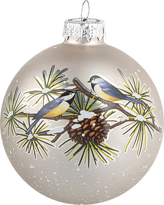 Шар новогодний Волшебная страна Синичка / 108607 - 