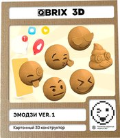 Конструктор QBRIX Эмодзи Ver.1 3D 20078 - 