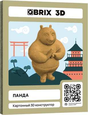 

Конструктор, Панда 3D 20079
