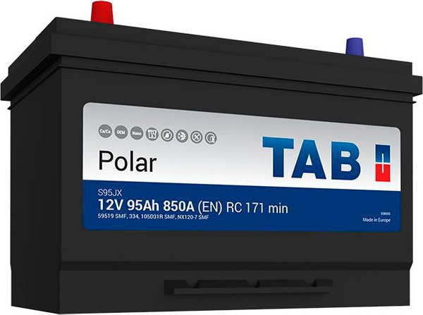 Автомобильный аккумулятор TAB L+ Polar S 95L D31 (95 А/ч)