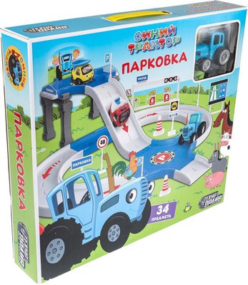 

Паркинг игрушечный, Парковка Синий трактор / A1521619W-R