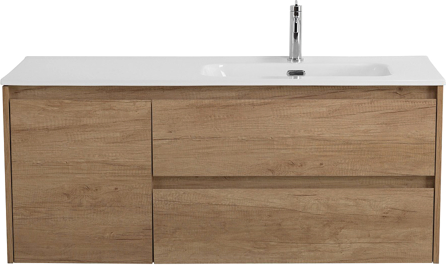 Тумба с умывальником BelBagno KRAFT-1200-2C-1A-SO-RNN-R + BB1200ETL-R