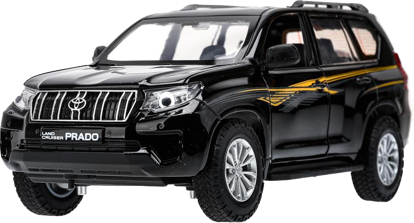 Масштабная модель автомобиля Технопарк Toyota Land Cruiser Prado / 68270AB