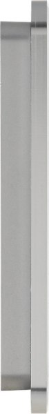 Рамка для выключателя IEK Brite BR-M12-M-21-K47 (металл/алюминий)