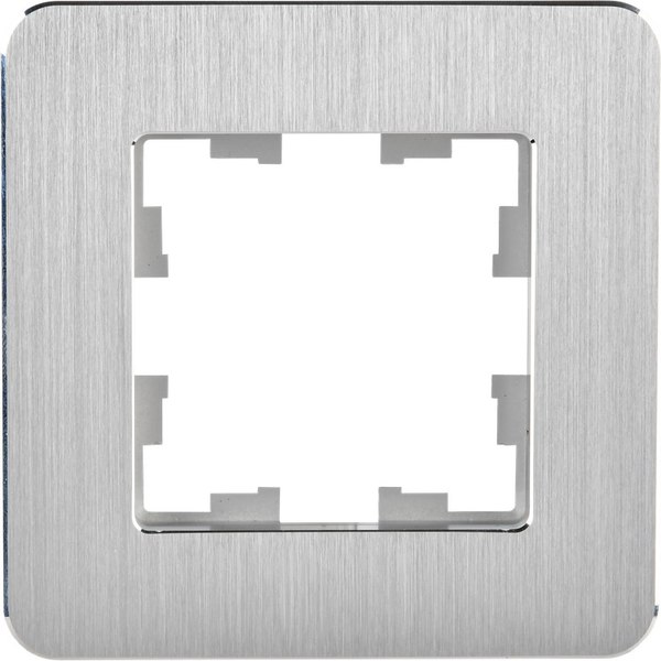 Рамка для выключателя IEK Brite BR-M12-M-21-K47 (металл/алюминий)