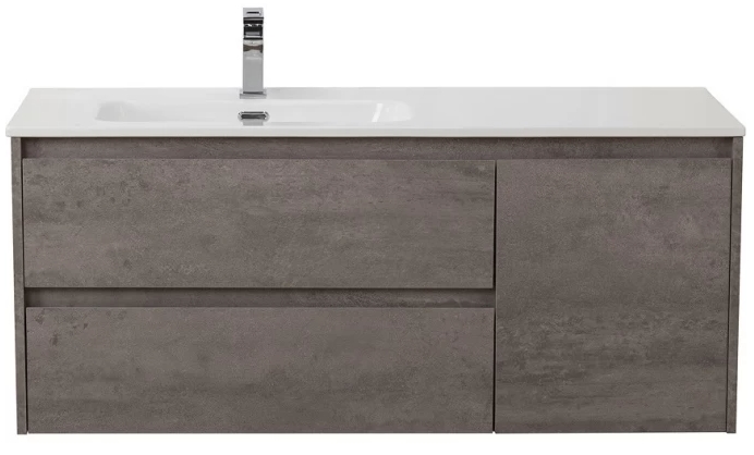 Тумба с умывальником BelBagno KRAFT-1200-2C-1A-SO-CG-L + BB1200ETL-R