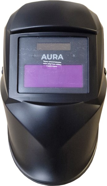 Сварочная маска AURA welding Ф1 СБ Хамелеон 90x35мм DIN 3/11