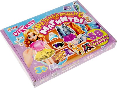 

Развивающая игра, Одень куклу / 4660254421530