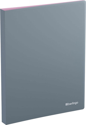Папка для бумаг Berlingo Soft Touch Pro / RB4_4D933 (серый) - 
