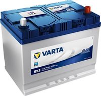 Автомобильный аккумулятор Varta R + Blue E23 70R D26 (70 А/ч) - 