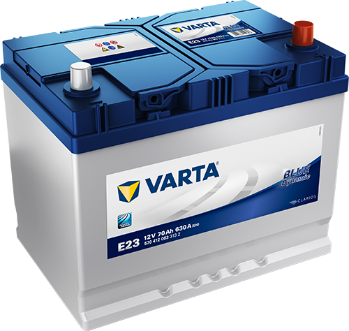 Автомобильный аккумулятор Varta R + Blue E23 70R D26