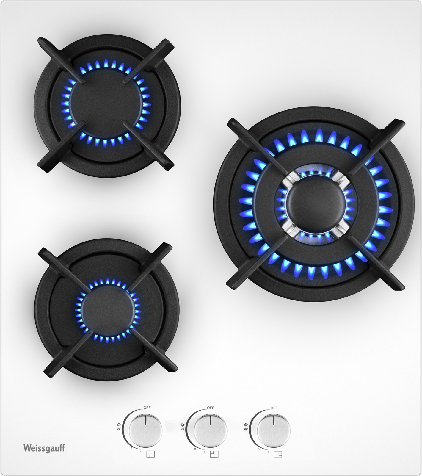 Газовая варочная панель Weissgauff HG 451 WGH