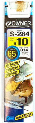 Набор поводков рыболовных Owner S-284 №14 (10шт) - 